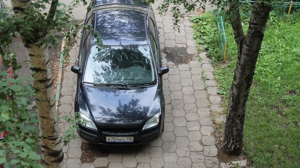 на этой недели установил аукс — Ford Focus II Hatchback, 1,6 л, 2006 ...