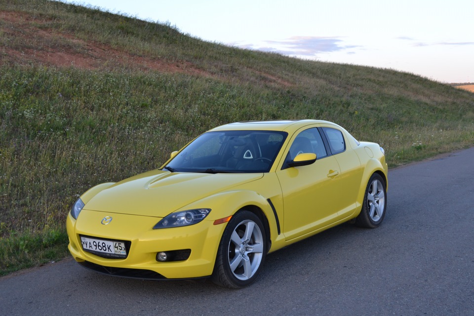 Шевроле rx8 желтый