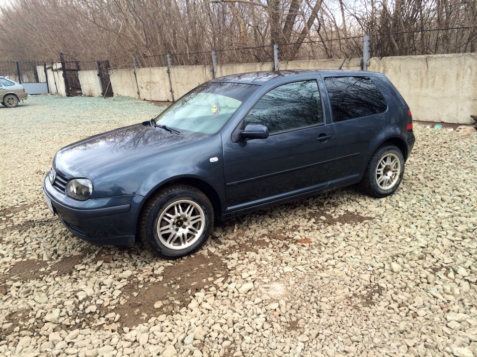 Помылся после зимы:))) — Volkswagen Golf Mk4, 1,4 л, 2002 года | мойка ...