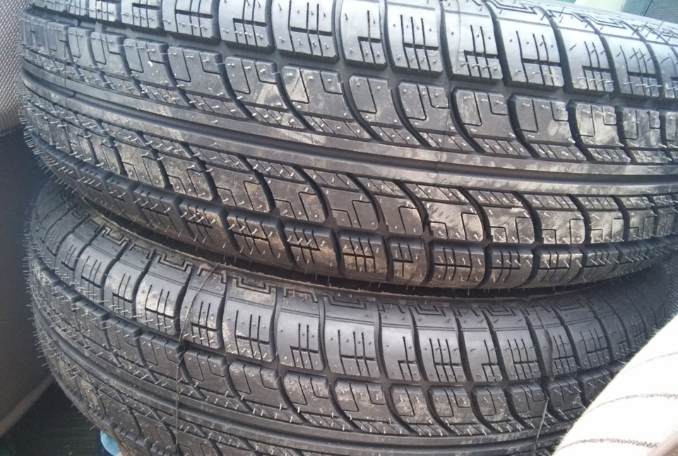 Купил новые шины (All Season) — Mitsubishi Lancer III, 1,8 л, 1986 года ...