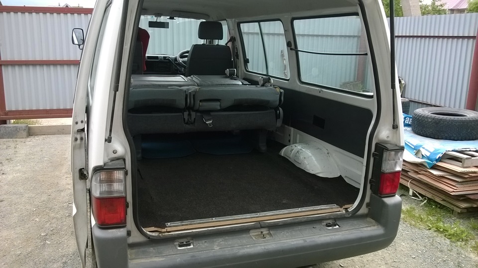 Переделка салона mazda bongo