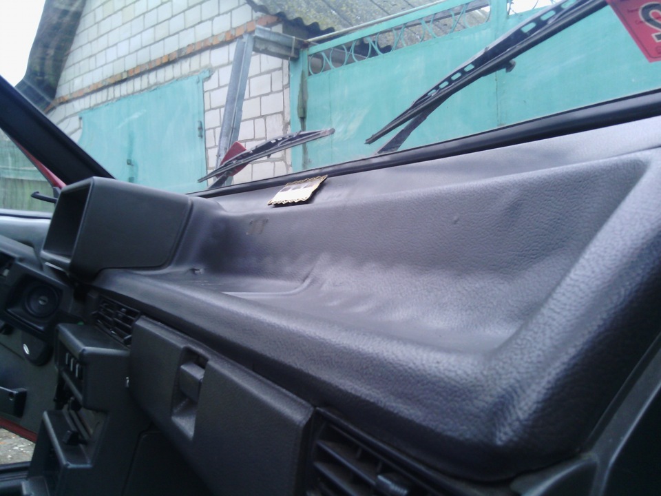Накладка на низкую панель — Lada 21099, 1,3 л, 1993 года | тюнинг | DRIVE2