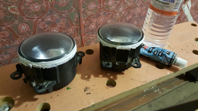 Потеют противотуманки — Opel Astra H GTC, 1,8 л, 2008 года | своими ...