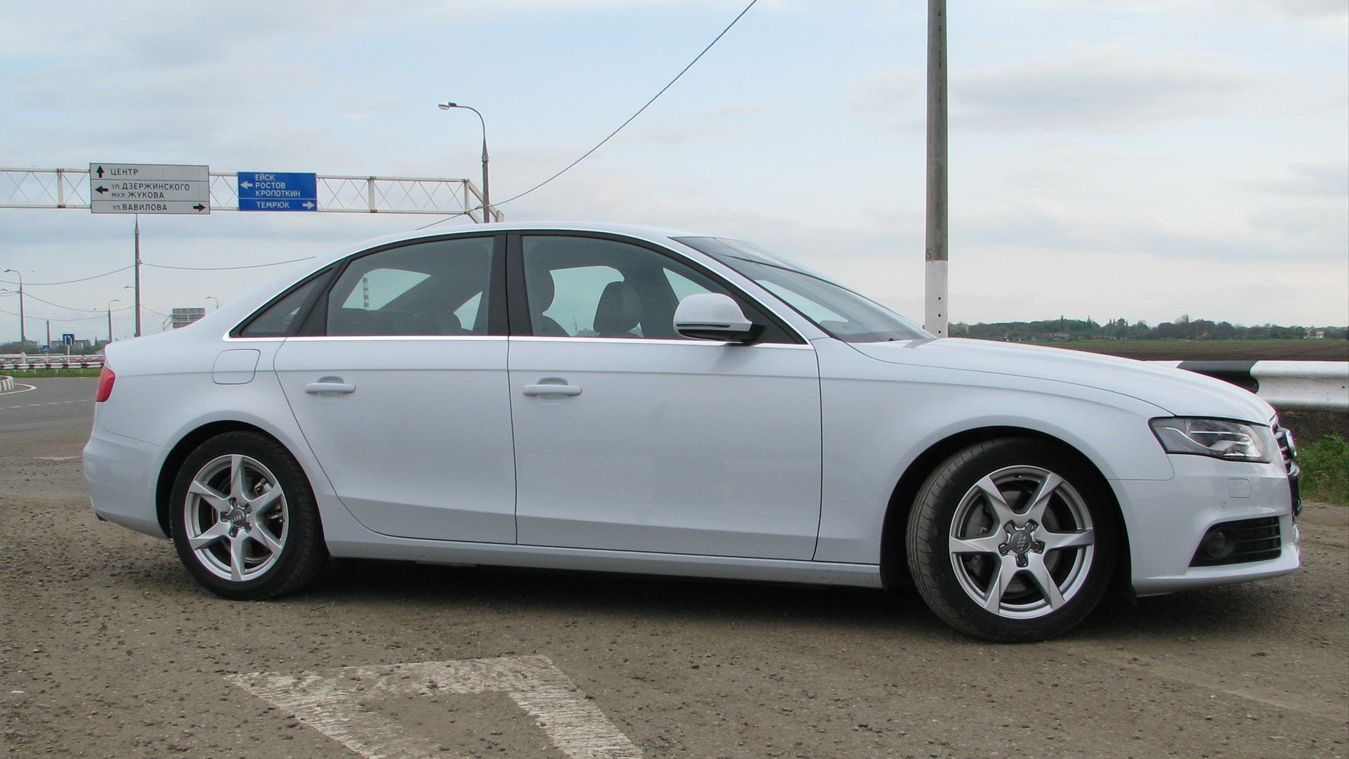 Установка обвеса Style — Audi A4 (B8), 3,2 л, 2008 года | тюнинг | DRIVE2