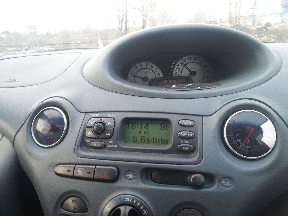 Бортовой компьютер от Yaris в Vitz… все не так сложно — Toyota Vitz (10 ...