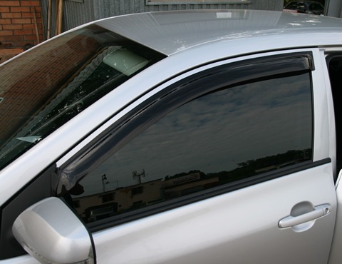 Uninstalling visors - Toyota Corolla 16L 2007