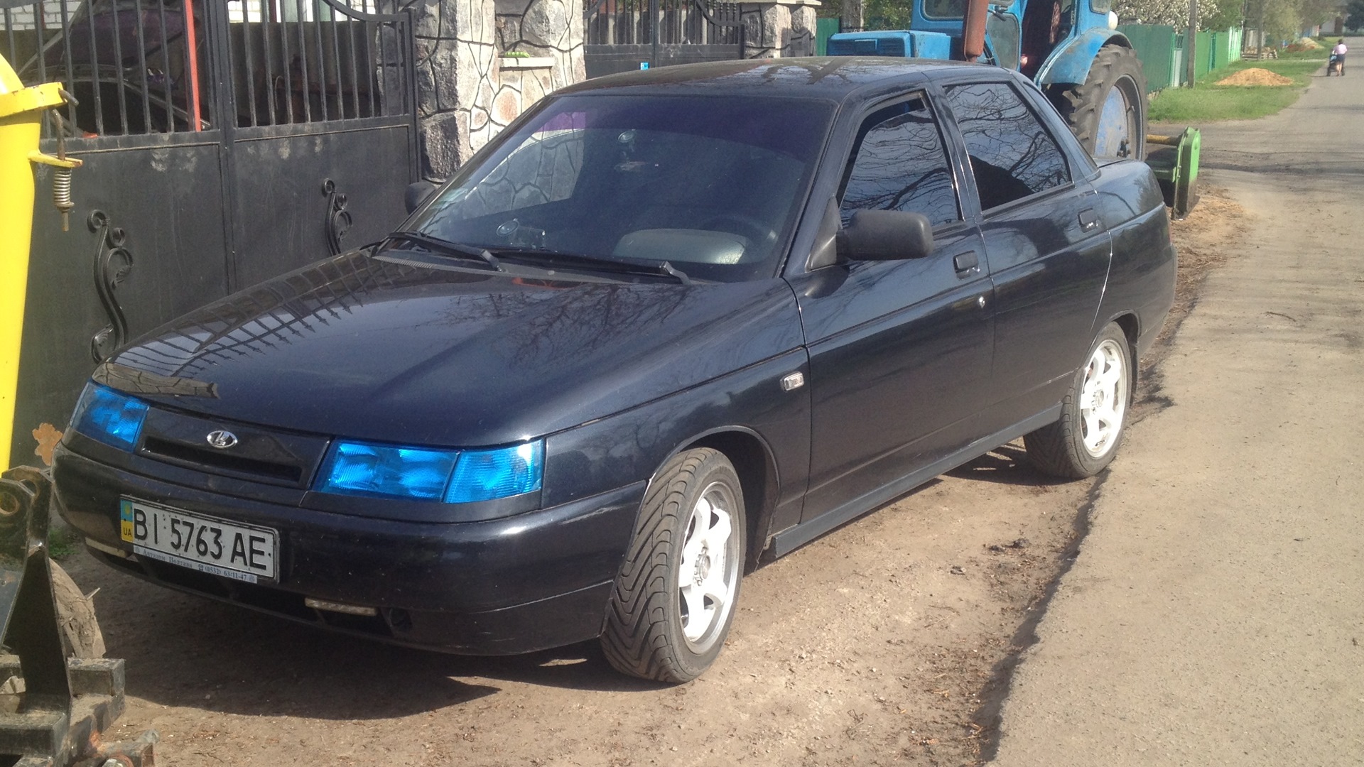 Lada 21104 1.6 бензиновый 2006 | чёрная десятка на DRIVE2