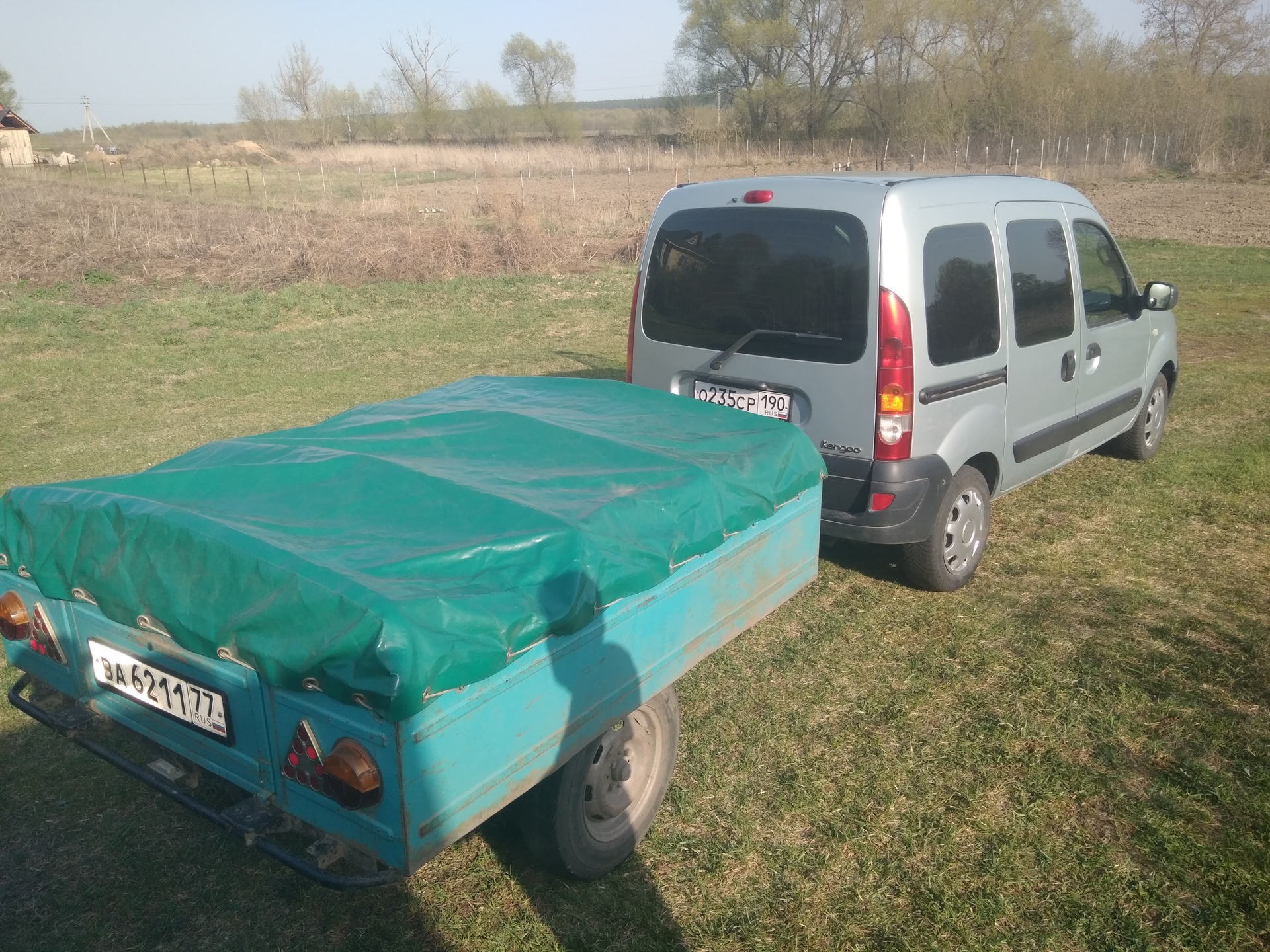 Установка фаркопа — Renault Kangoo (1G), 1,4 л, 2006 года | своими ...
