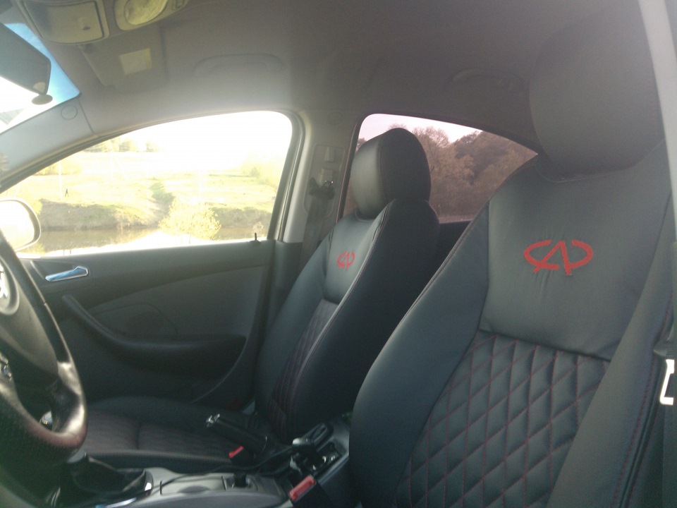 Решил обшить салон — Chery M11, 1,6 л, 2010 года | другое | DRIVE2