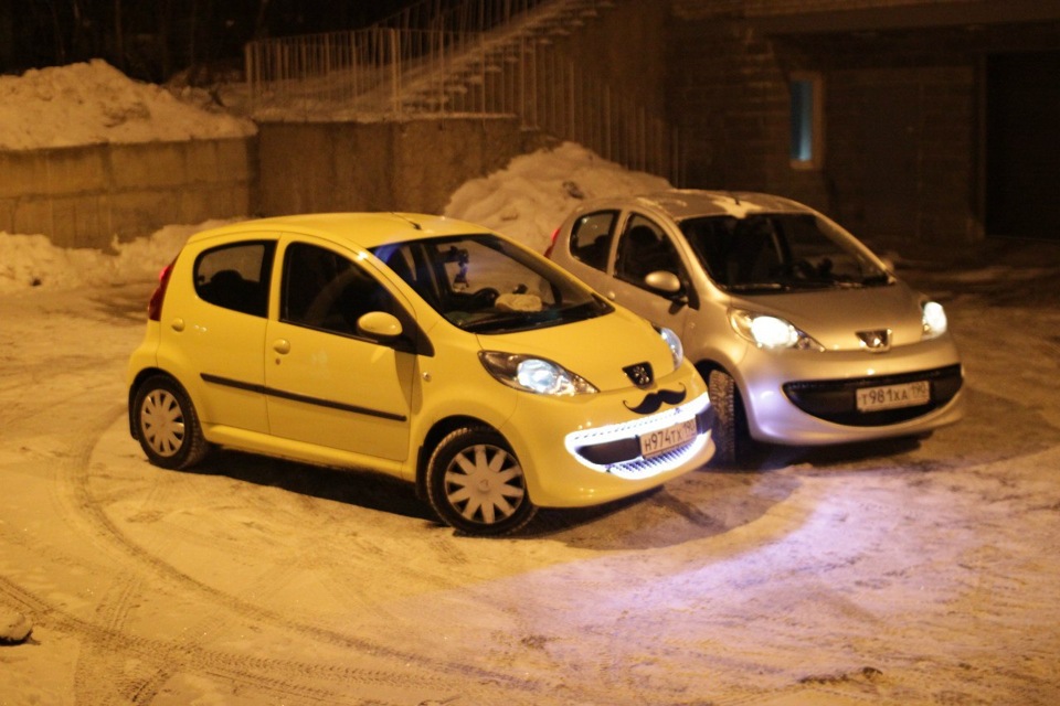 С Воробьем) — Peugeot 107, 1 л., 2008 года | встреча | DRIVE2