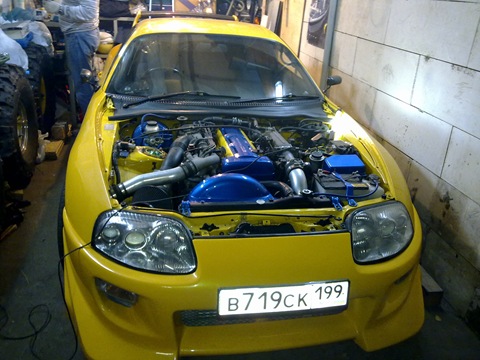 As they say rushed  - Toyota Supra 30 liter 1994