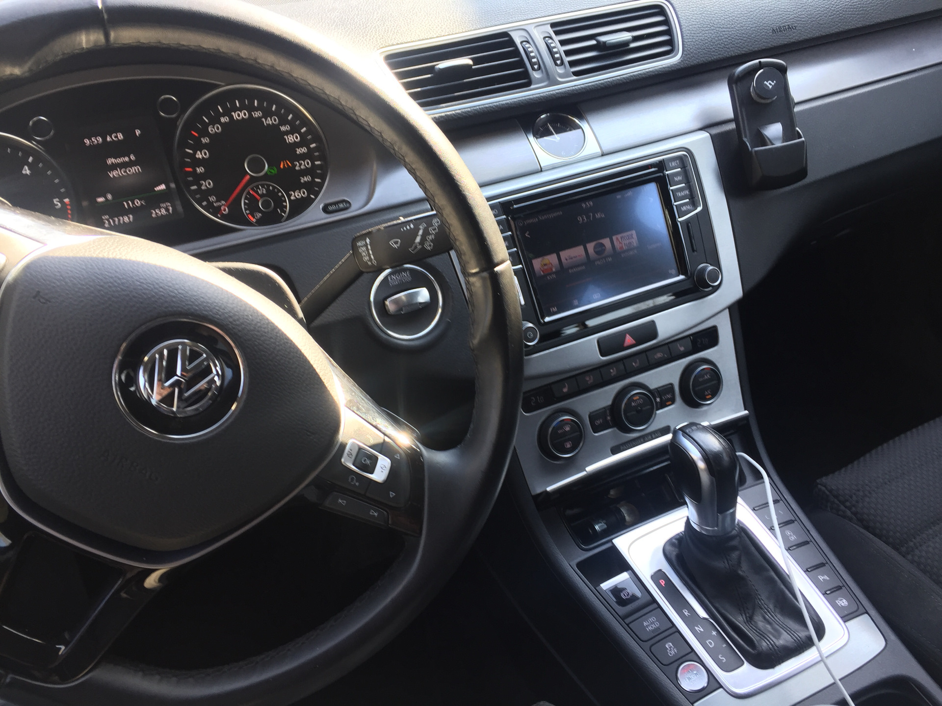 Завершение картины с тоннелем … — Volkswagen Passat B6, 2 л., 2008 года ...