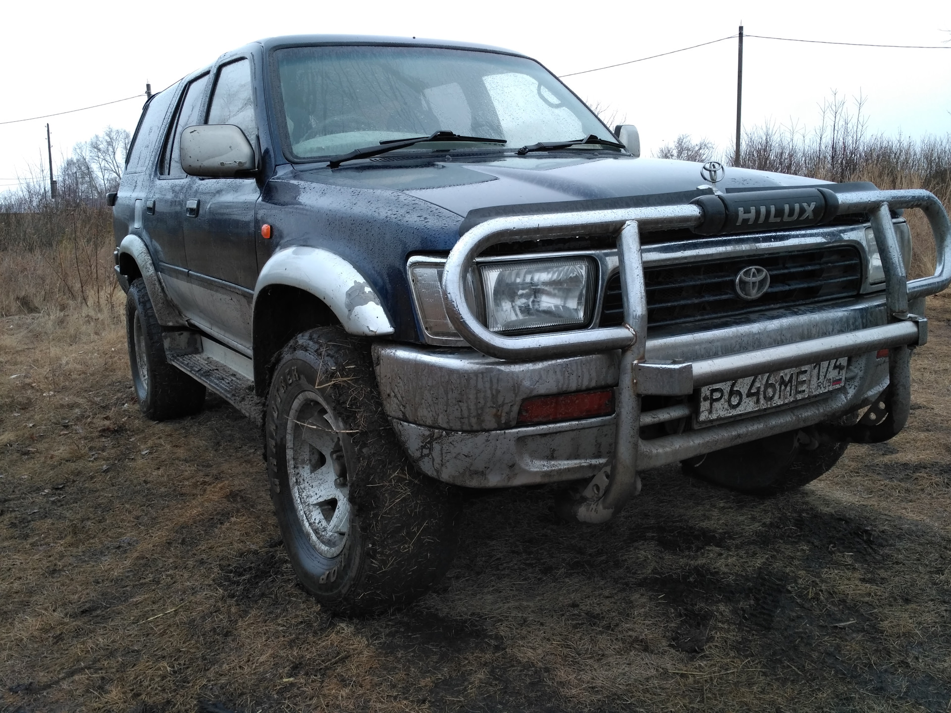 продам кенгурятник — Toyota Hilux Surf (2G), 2,4 л, 1993 года | запчасти |  DRIVE2