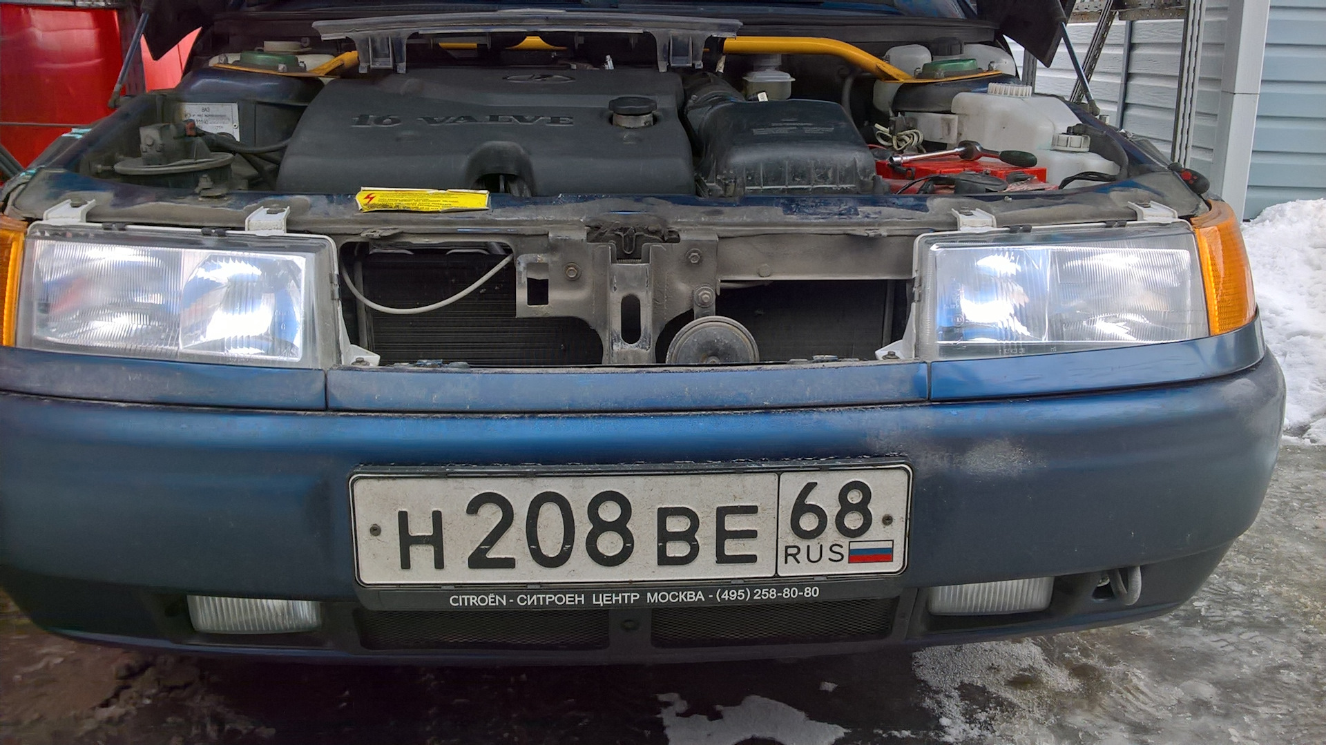24# Ремонт отражателя фары — Lada 21114, 1,6 л, 2006 года | своими ...