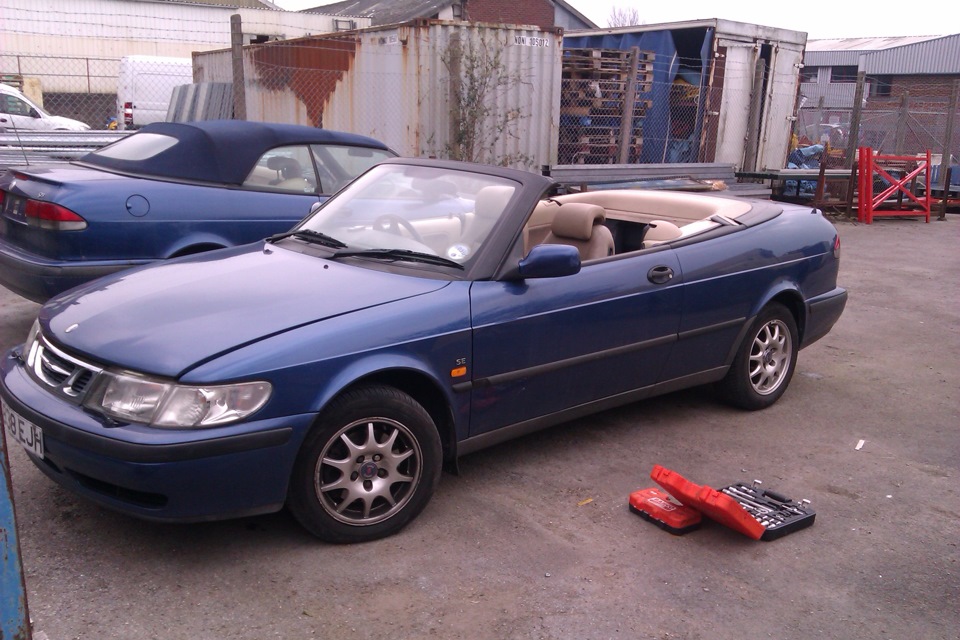 Перекидываем руль справа на лево — Saab 9-3 (1G), 2 л, 1999 года ...