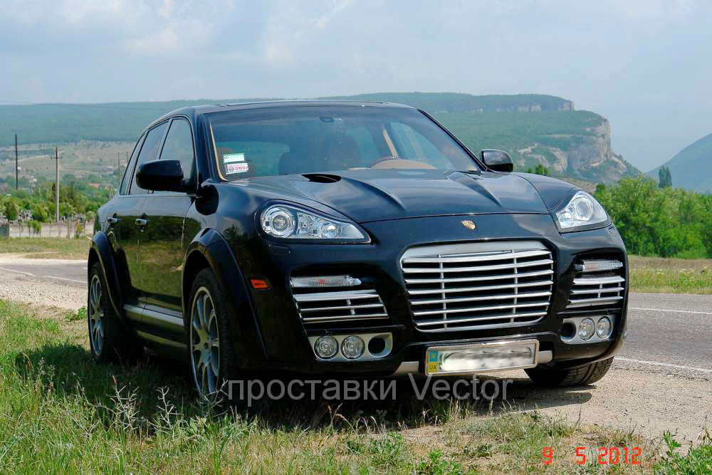 Порш Кайен Porsche Cayenne-иногда и 45мм маловато будет — Вектор на DRIVE2