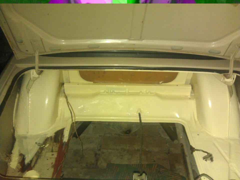 Робота над багажником и под капотом — ИЖ Москвич 412, 1,5 л, 1984 года ...