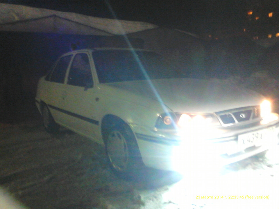 Тюнинг фары Daewoo Nexia N100 (Китай). ч.2 — Daewoo Nexia (2G), 1,5 л ...