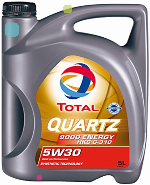 Total Quartz 9000 Energy 5W30 HKS G310 для нулевого ТО — KIA Rio (3G ...