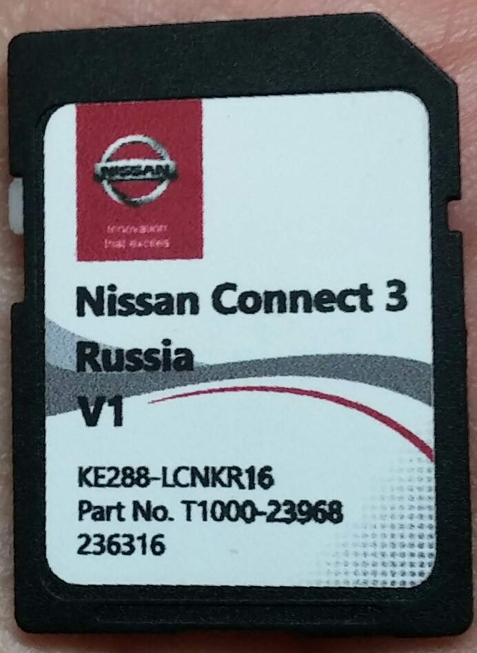 Sd карта nissan map