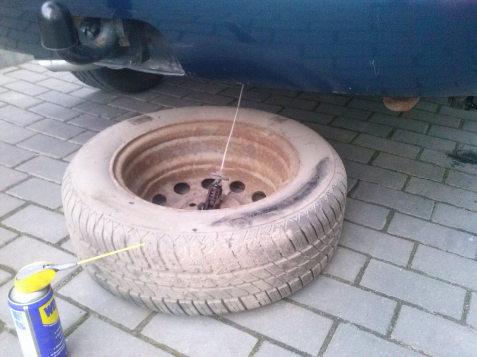 Запаска — Ford Galaxy (Mk I), 2,3 л, 1998 года | своими руками | DRIVE2
