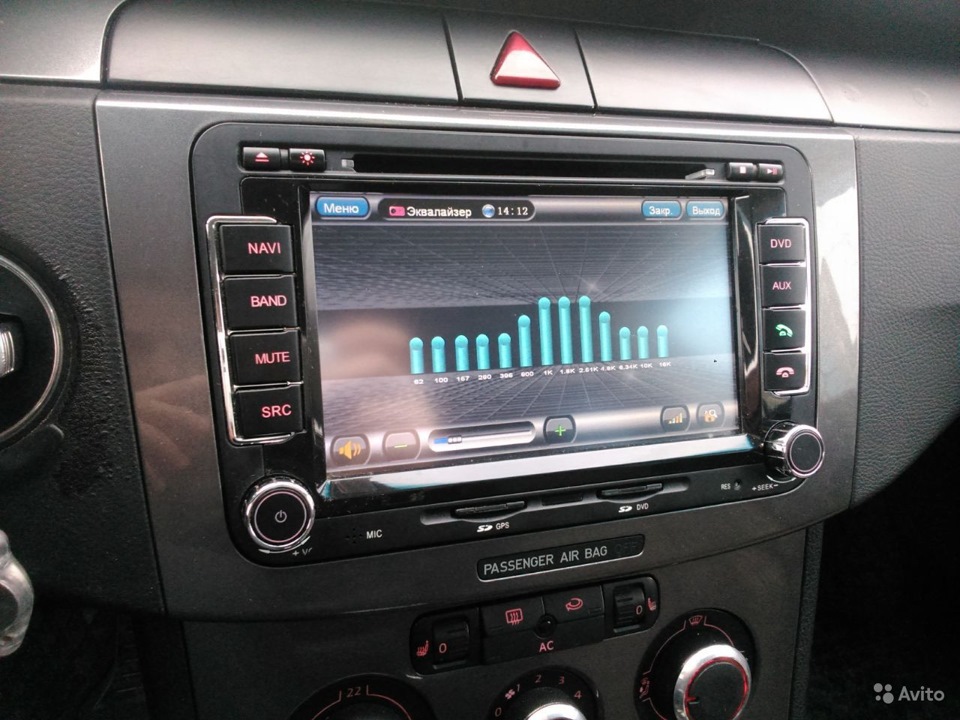 Замена магнитолы — Volkswagen Passat Variant (B6), 2 л, 2009 года ...