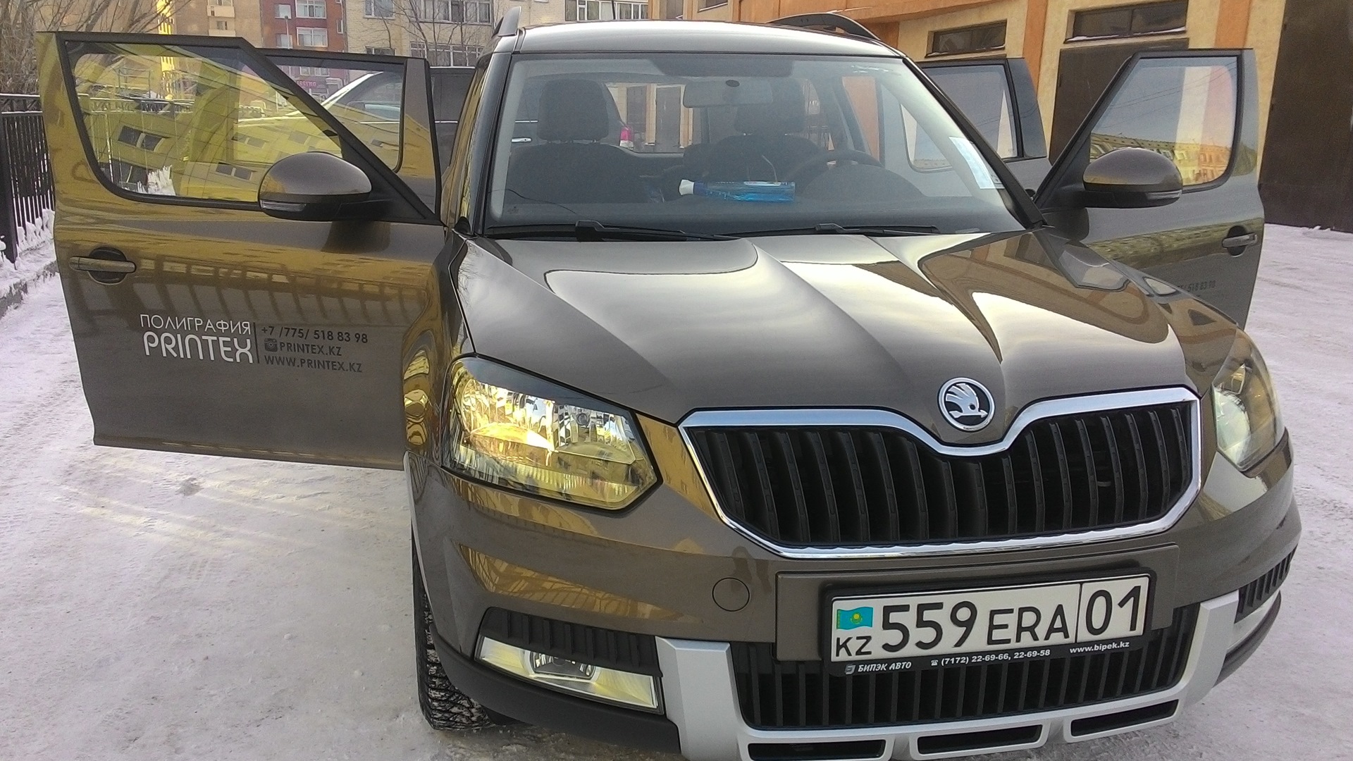 Skoda Yeti 1.6 бензиновый 2015 | Казахский кочевник на DRIVE2