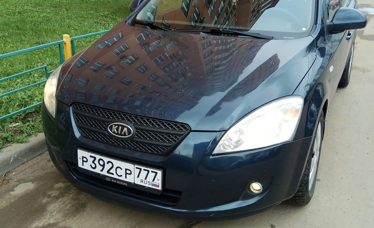 Kia Ceed 2010 антихром