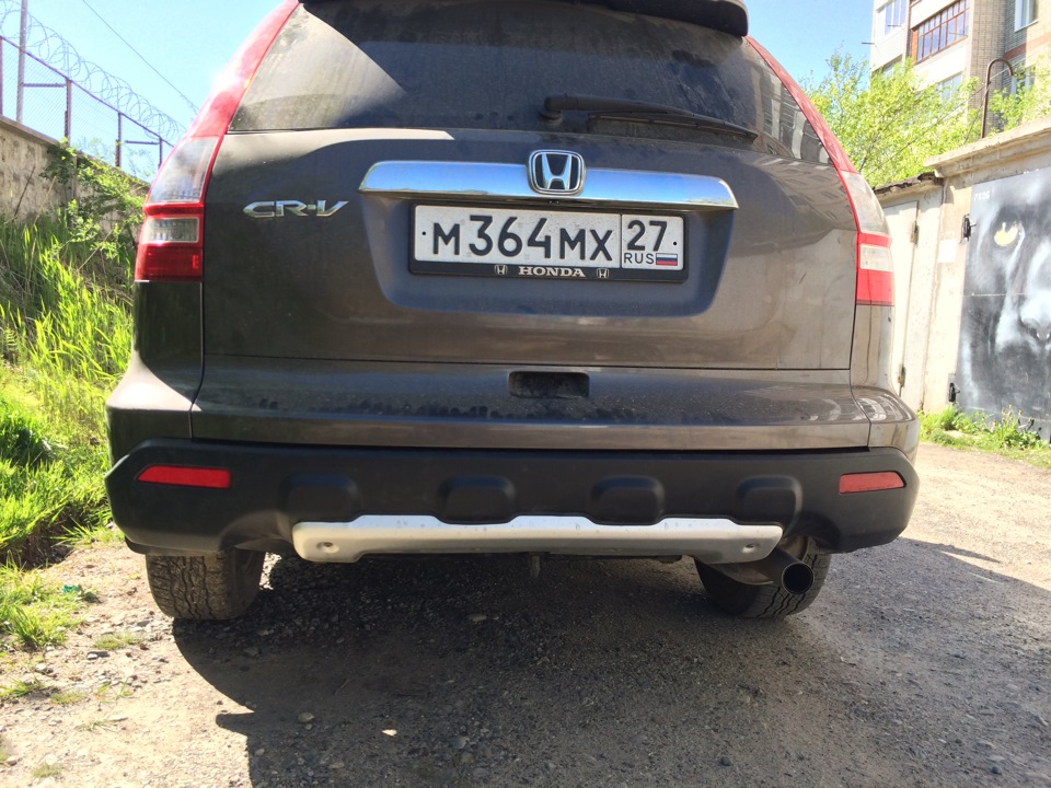 Бампер crv 3