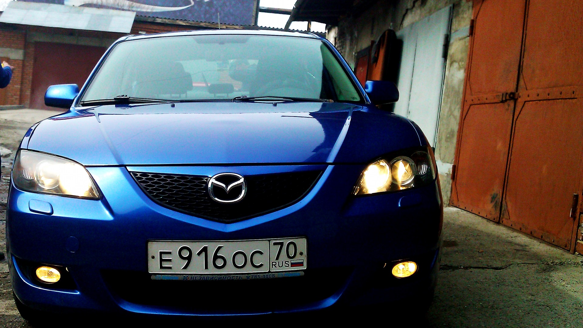 Mazda 3 (1G) BK 1.6 бензиновый 2005 | M3 Winning Blue на DRIVE2