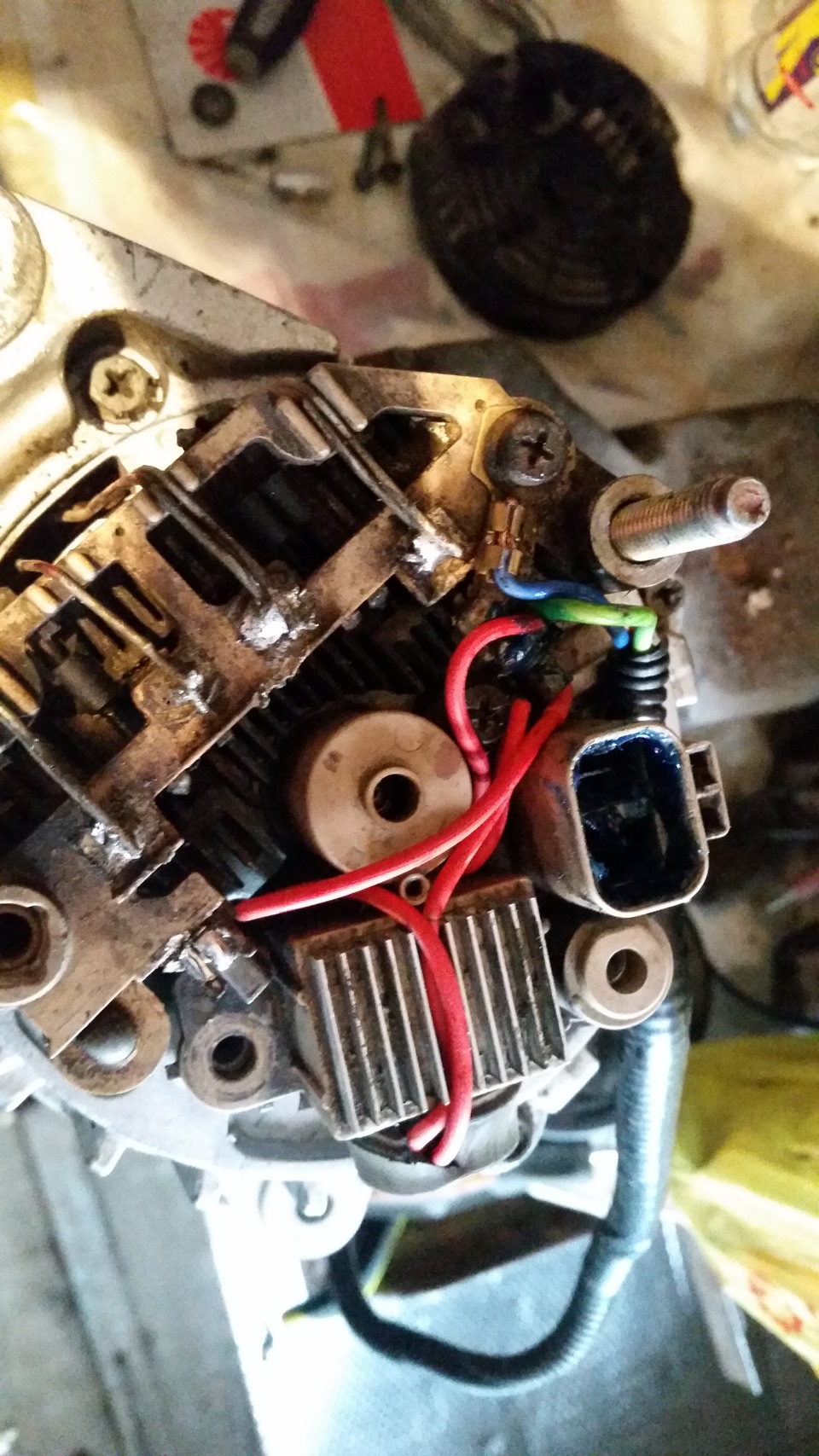 Генератор Валео навернулся — УАЗ 2206, 2,9 л, 1997 года | электроника ...