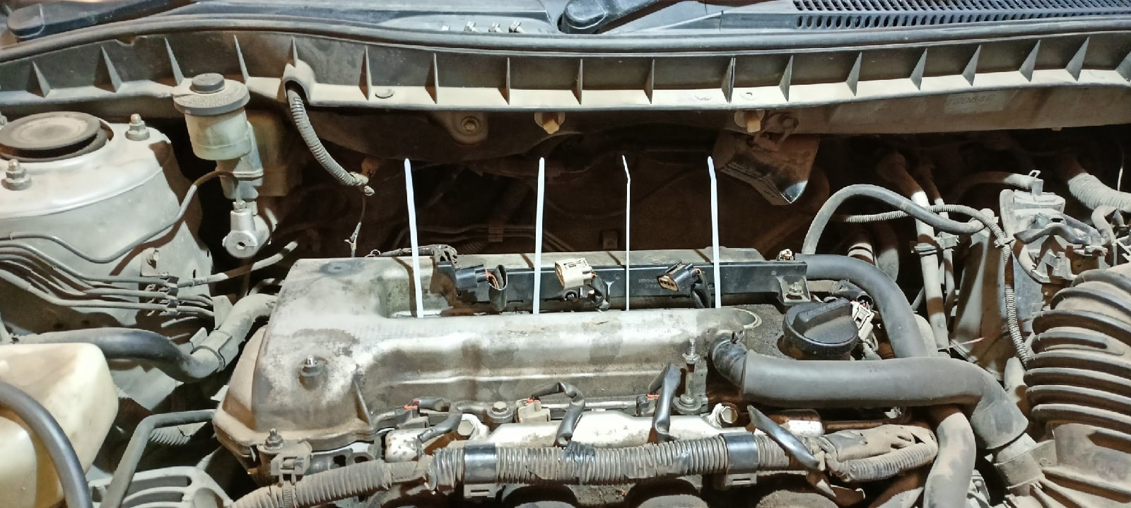 Промывка и раскоксовка BG109+Gzox — Toyota Premio (T240), 1,8 л, 2006 ...