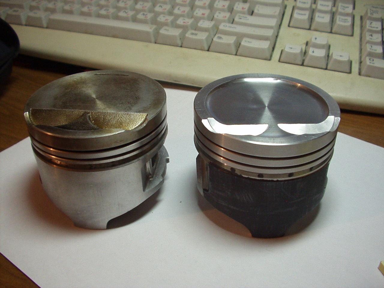 Stage five additional - new pistons - Toyota Sera 15 L 1990