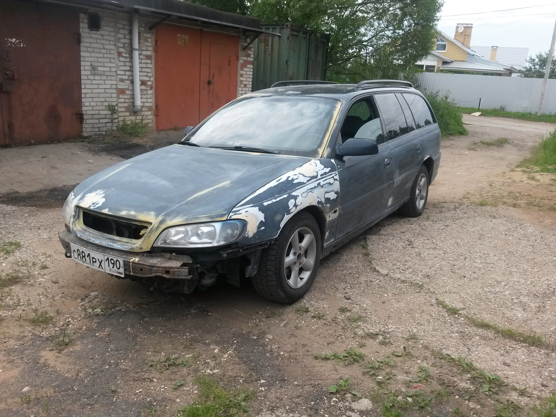 Opel Omega b покраска