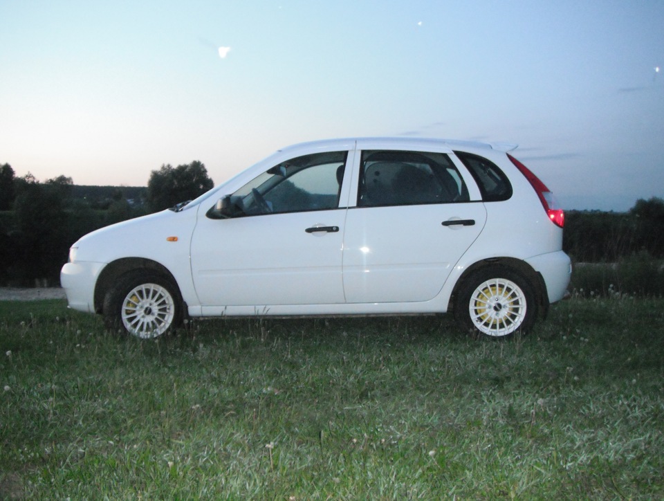 диски техлайн 426 W — Lada Калина хэтчбек, 1,6 л, 2011 года | колёсные ...