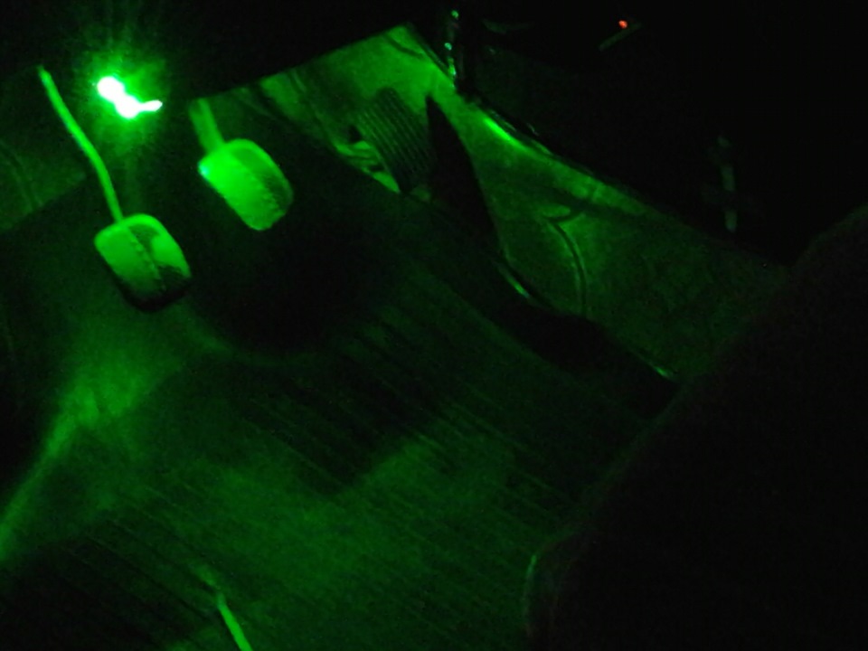 подсветка ног (Часть №1) — Lada 2107, 1,5 л, 1986 года | электроника ...