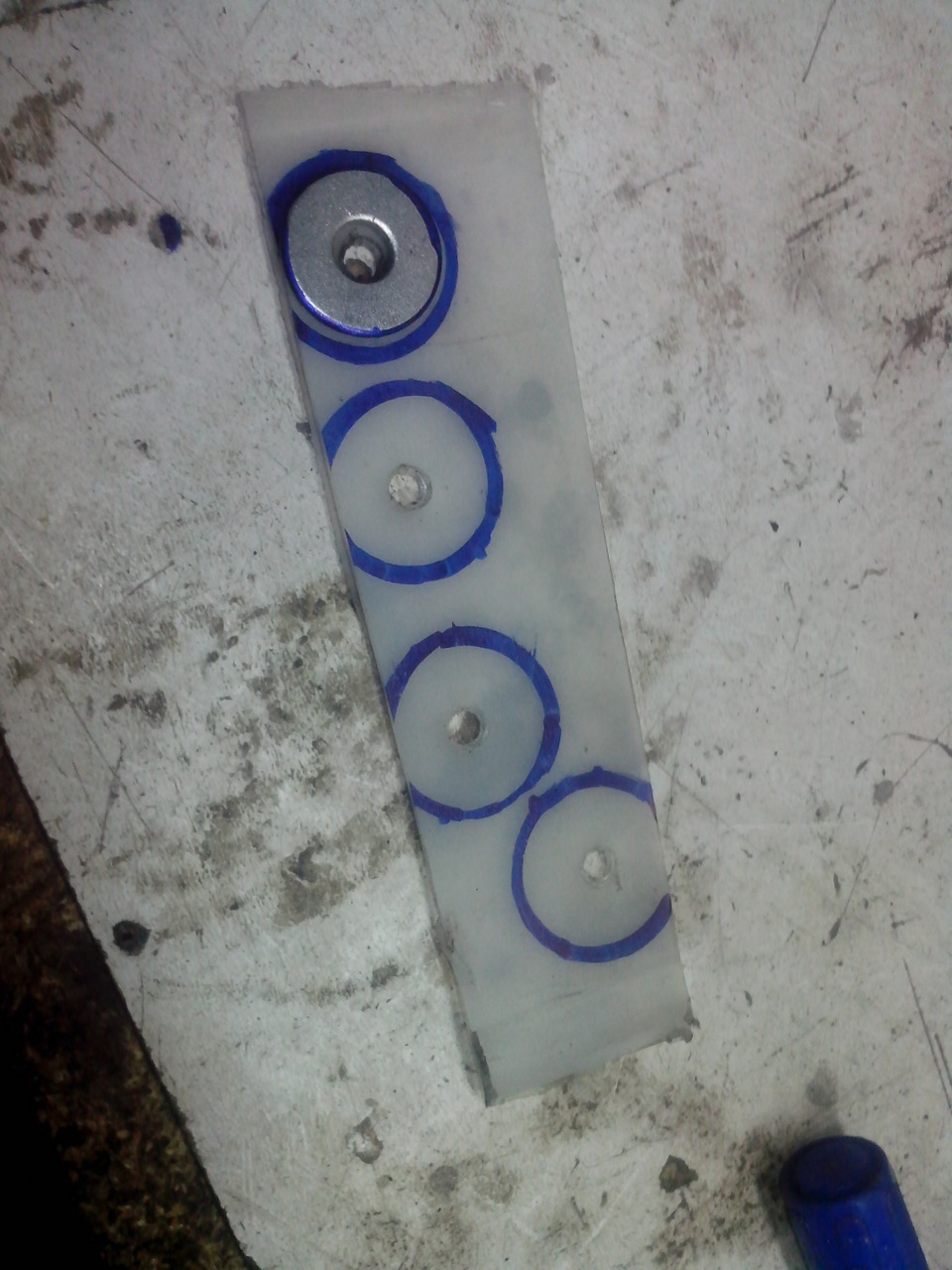 сверловка и я нарезал резьбы, чтобы шайба не сваливалась — ГАЗ 3110