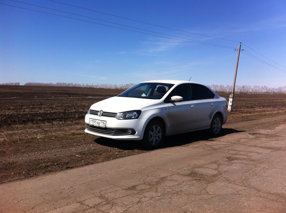 Н.Челны-Казань-Самара-Н.Челны — Volkswagen Polo Sedan, 1,6 л, 2013 года ...