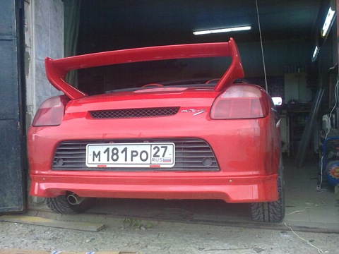 Body kit installation - Toyota MR-S 18 L 2001