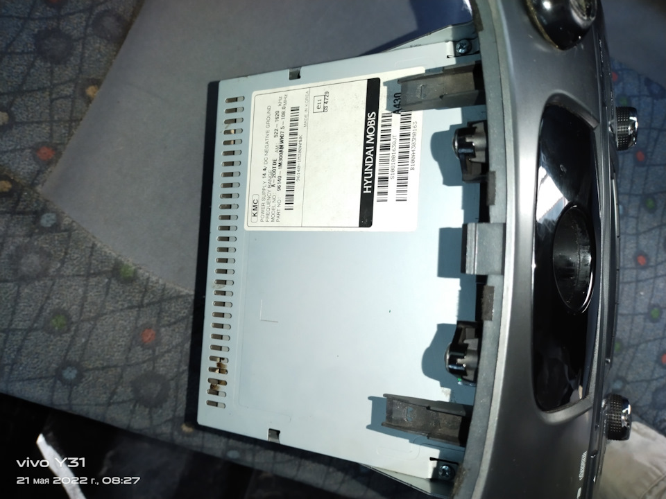 Штатная магнитола Kia Cerato 2 на KIA Cerato (2G). Б/у | 1 800 ₽ в ...