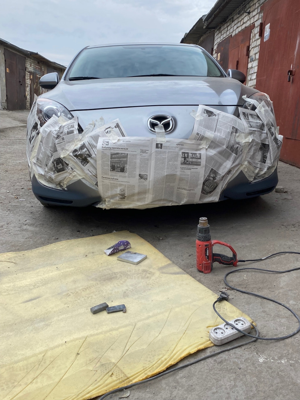 Коротко о балончиках по коду краски с озона — Mazda 3 (2G) BL, 1,6 л, 2010  года | тюнинг | DRIVE2