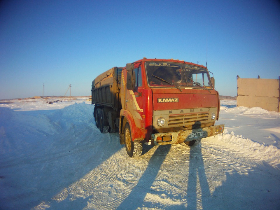 Камаз запускается