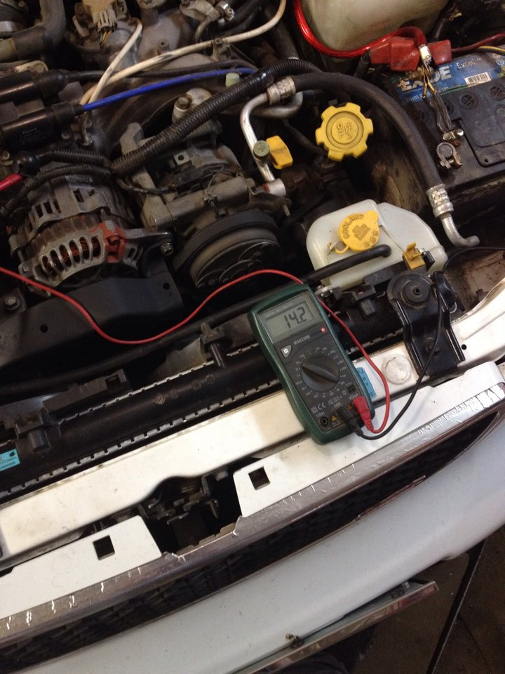 Перезаряд генератора — Subaru Forester (SF), 2 л, 1997 года ...