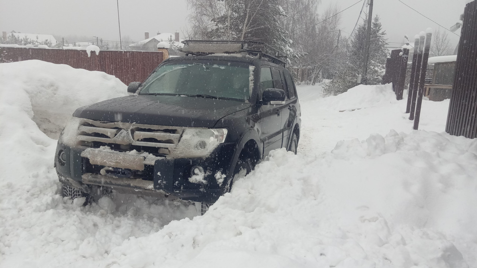 Как я решил выпендреться перед телкой — Mitsubishi Pajero (4G), 3,8 л, 2007  года | прикол | DRIVE2