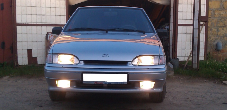 Подключение ПТФ по штату — Lada 2114, 1,6 л, 2009 года | электроника ...