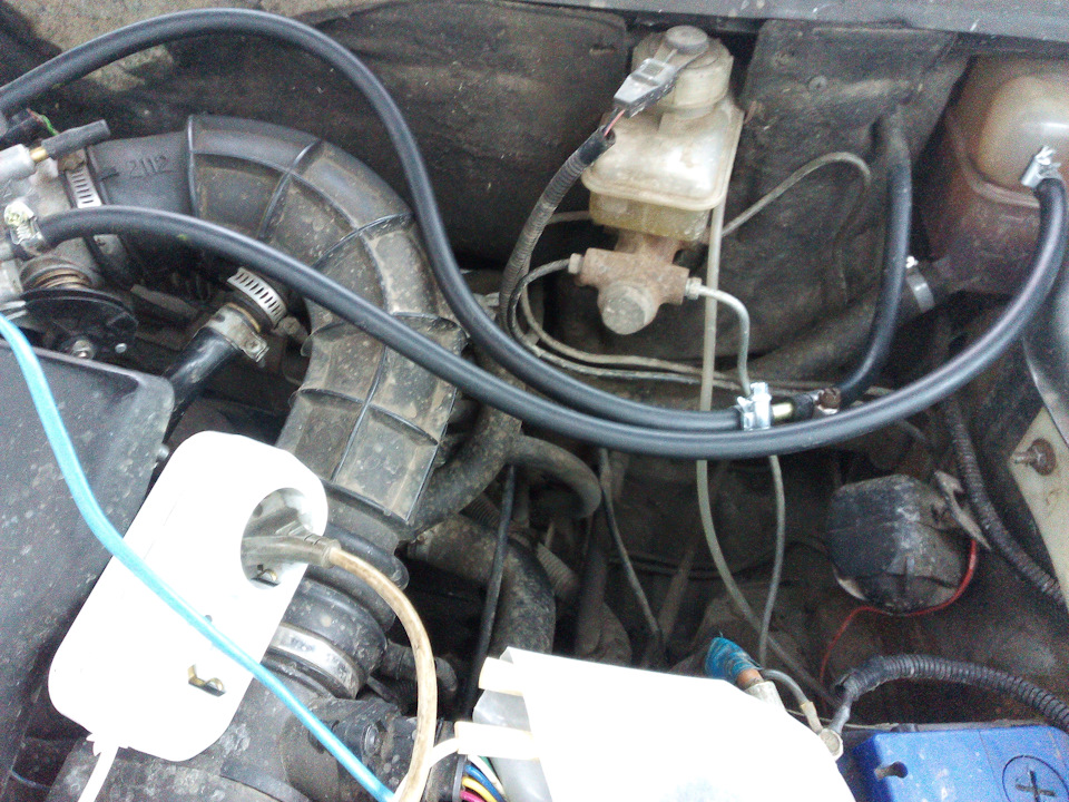 Вернул на зиму обогрев дроссельной заслонки — Lada 21124, 1,6 л, 2007 ...