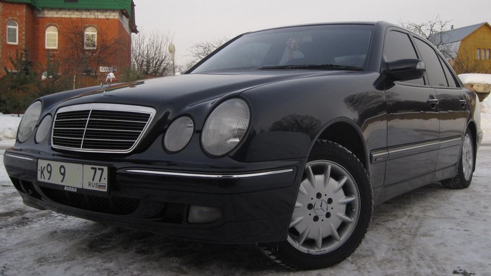 Мерседес Бенц w210 бандитская