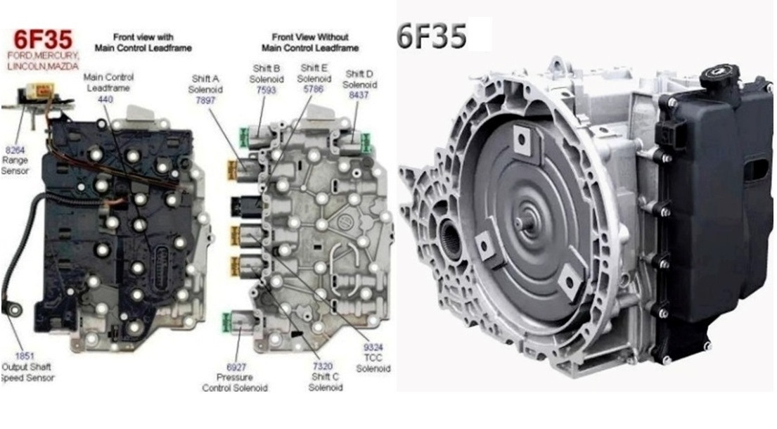 6t45 акпп схема