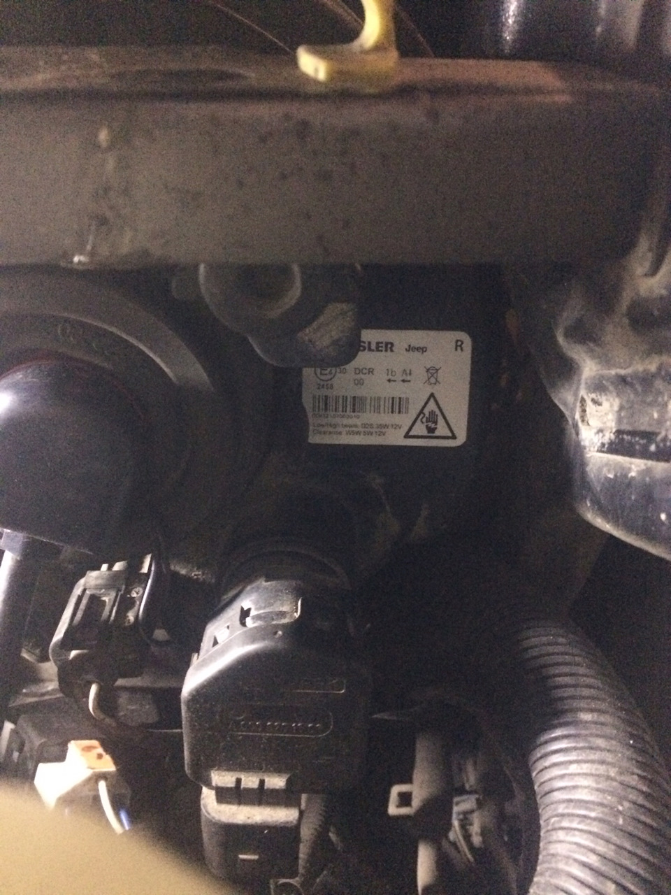 Дополнения к линзам . — Jeep Liberty (KK), 2,4 л, 2008 года ...