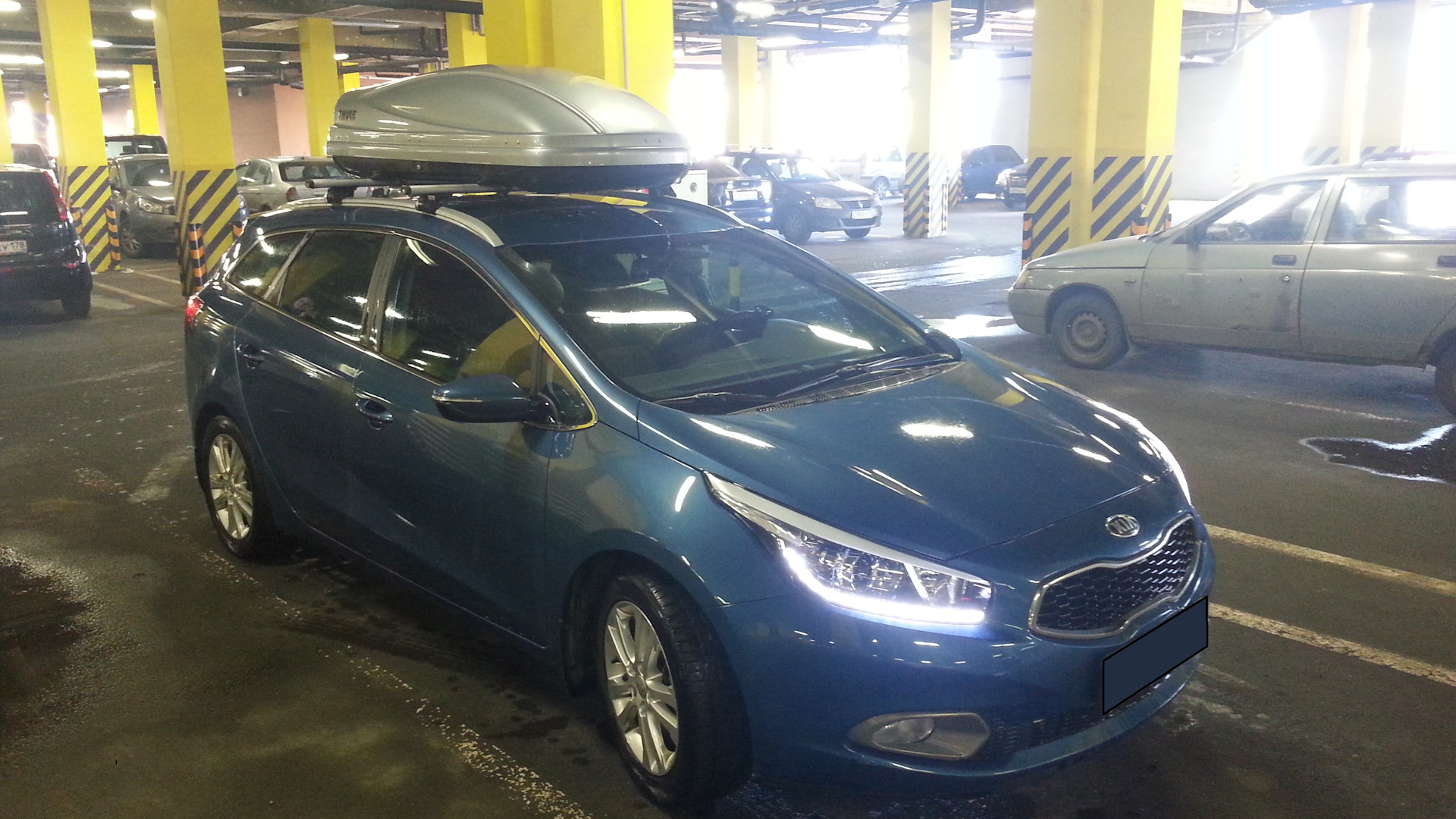 KIA Ceed SW (2G) 1.6 бензиновый 2013 | Синий кит на DRIVE2